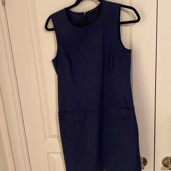 Vintage Theory Light navy blue cute dress with side pockets - Picture 6 of 14
